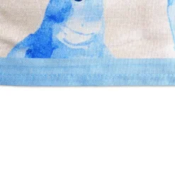 Tovaglia antimacchia Kiki Mare Pesci Azzurri Piccoli 140x320