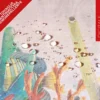 Tovaglia antimacchia Kiki XMAS Fiocchi e Campane 140 x 240