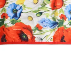 Tovaglia Antimacchia Splash Fiori di Prato Papaveri 140 x 230
