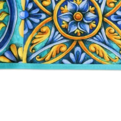 Tovaglia Antimacchia Splash Carmela Maiolica Acquamarina 140 x 180
