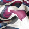 Tovaglia Antimacchia Splash Astratto Onda Blu Fucsia 140 x 180