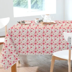 Tovaglia no stiro Kriss palline di natale 140 x 240