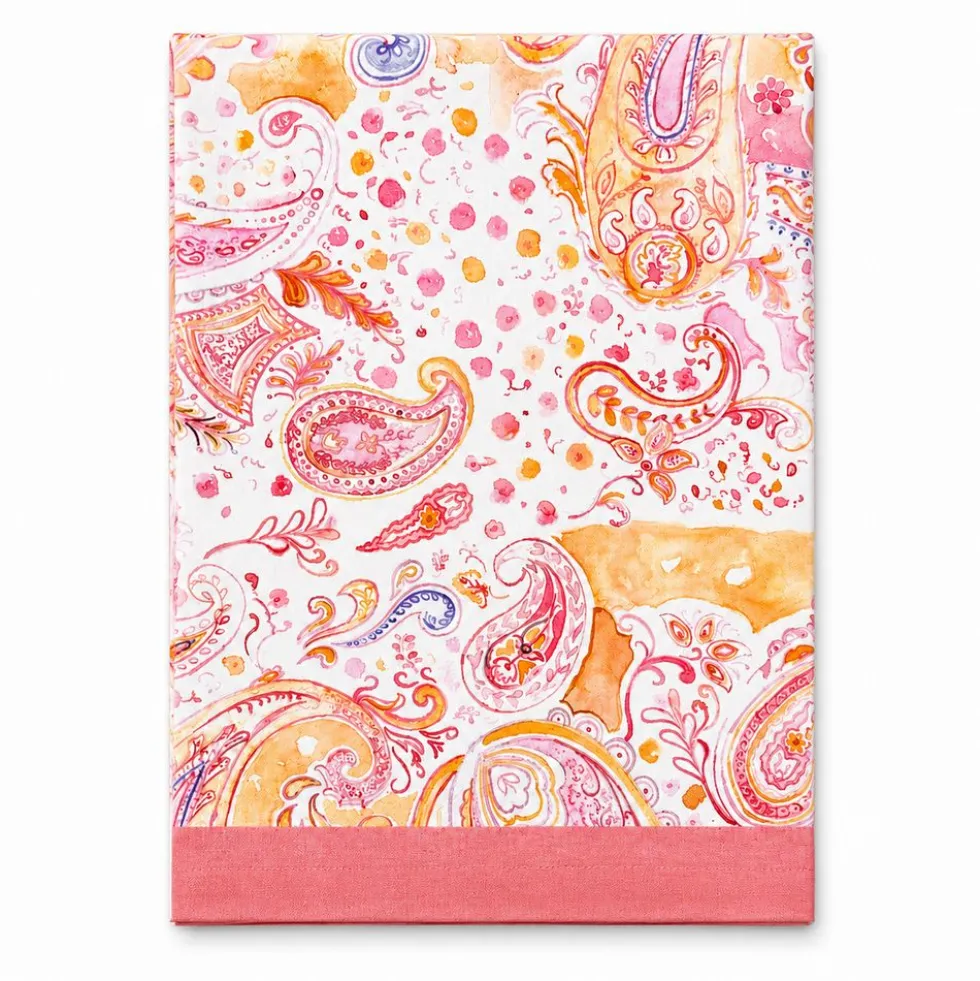 Tovaglia Resinata stampa digitale sailor cashmere Rosa 140 x 240