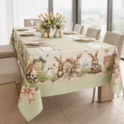 Tovaglia Stampa Digitale Green Rabbit 140 x 180