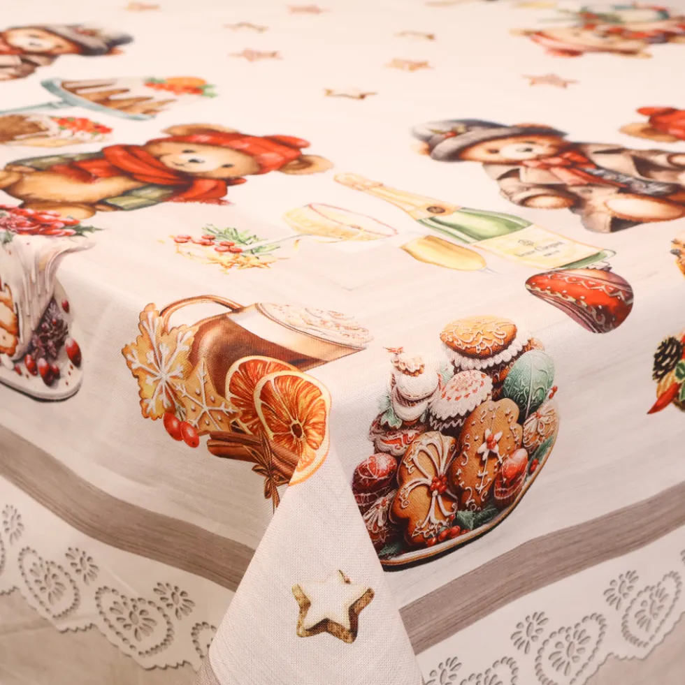 Tovaglia stampa digitale Sweet Teddy 140 x 240