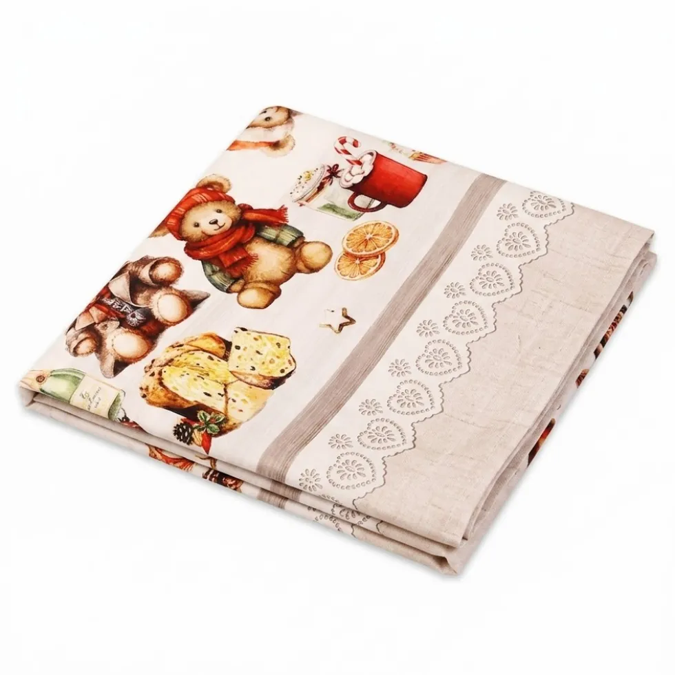 Tovaglia stampa digitale Sweet Teddy 140 x 240