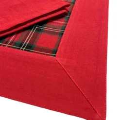 Tovaglietta Americana Check Tartan rosso