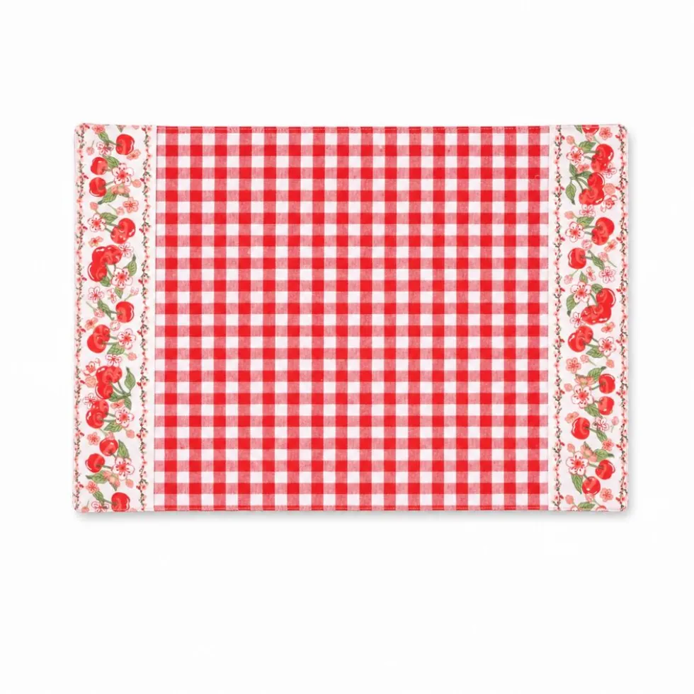 Tovaglietta Americana con tovagliolo Cherry
