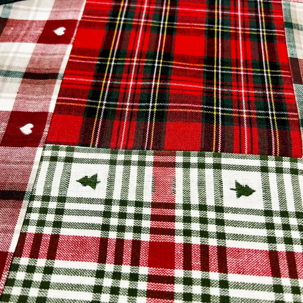 Tovaglietta Americana cuore patchwork