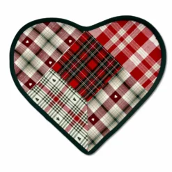 Tovaglietta Americana cuore patchwork