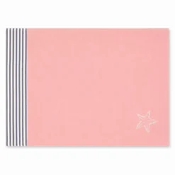 Tovaglietta Americana in Cotone Doubleface ricamo Stella Marina
