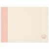 Tovaglietta Americana in Cotone Doubleface ricamo Conchiglia