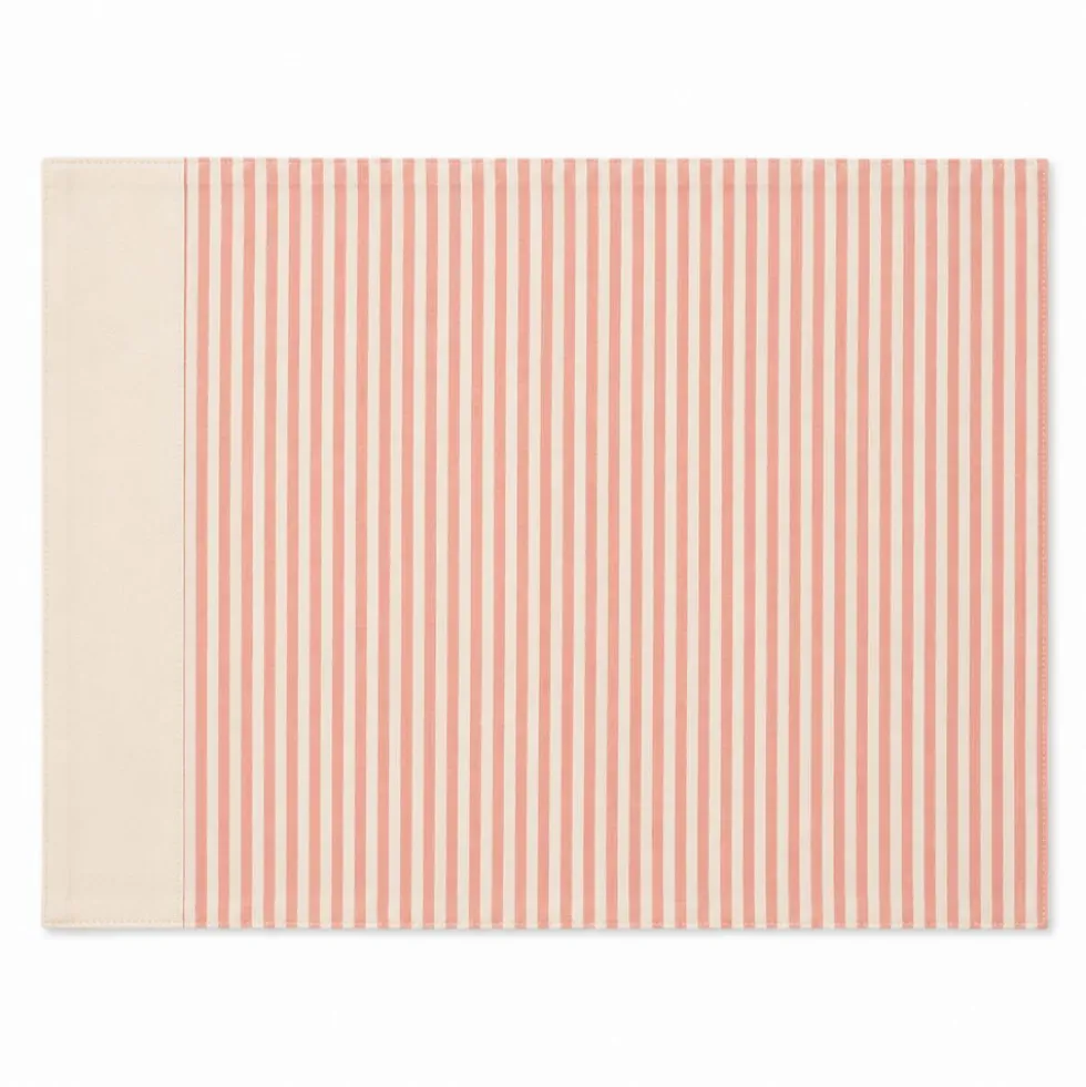 Tovaglietta Americana in Cotone Doubleface ricamo Conchiglia