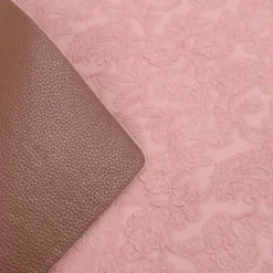 Tovaglietta Americana in Similpelle Creta Rosa