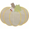 Tovaglietta Americana sagomata Zucca