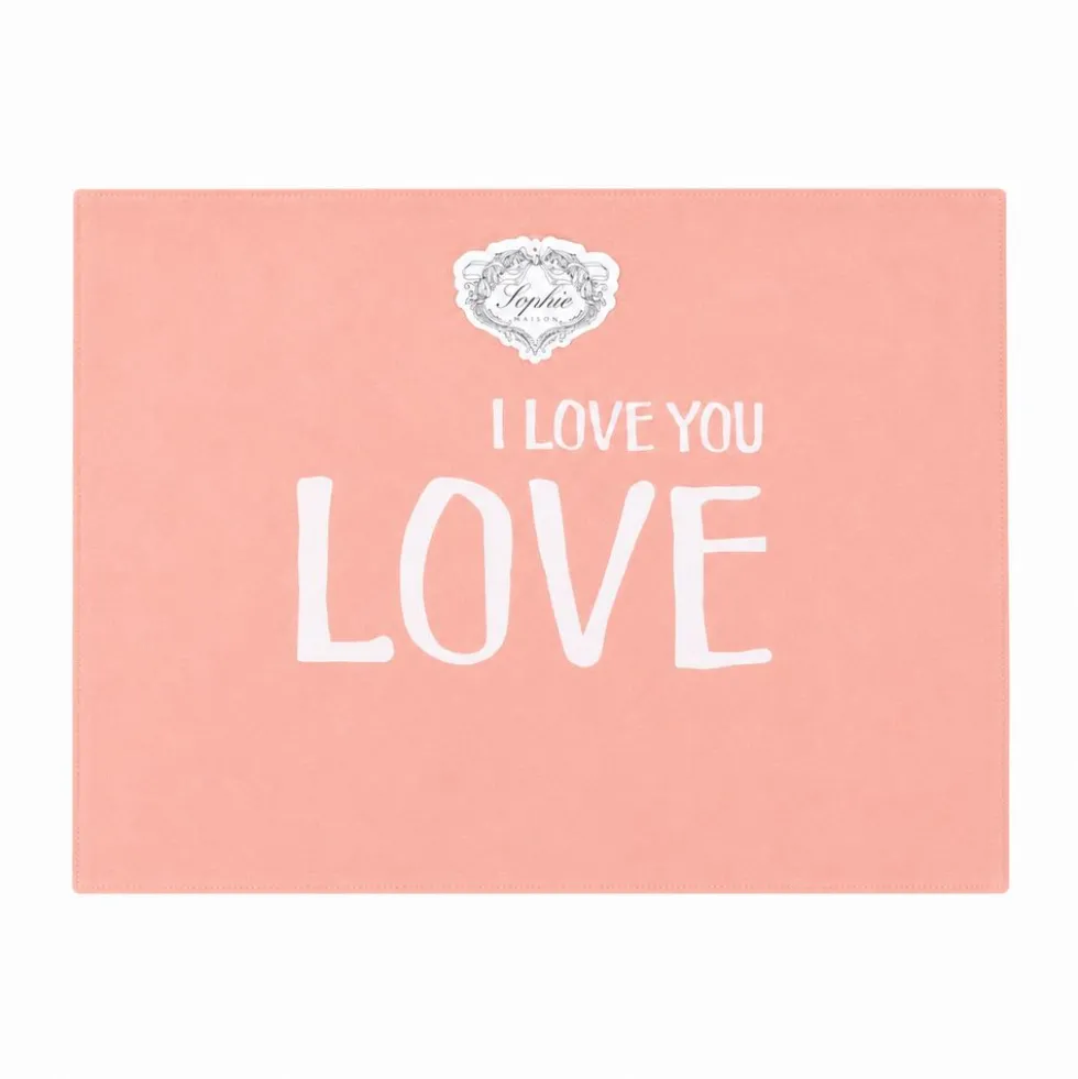 Tovaglietta Americana Spring I Love You