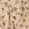 Tovagliolo su misura Alberelli fondo Beige