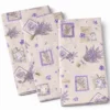 Tovagliolo su misura Lavanda Provenzale fondo Beige