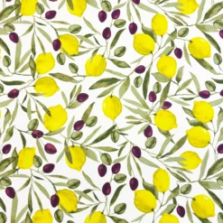 Tovagliolo su misura Limoni e Olive