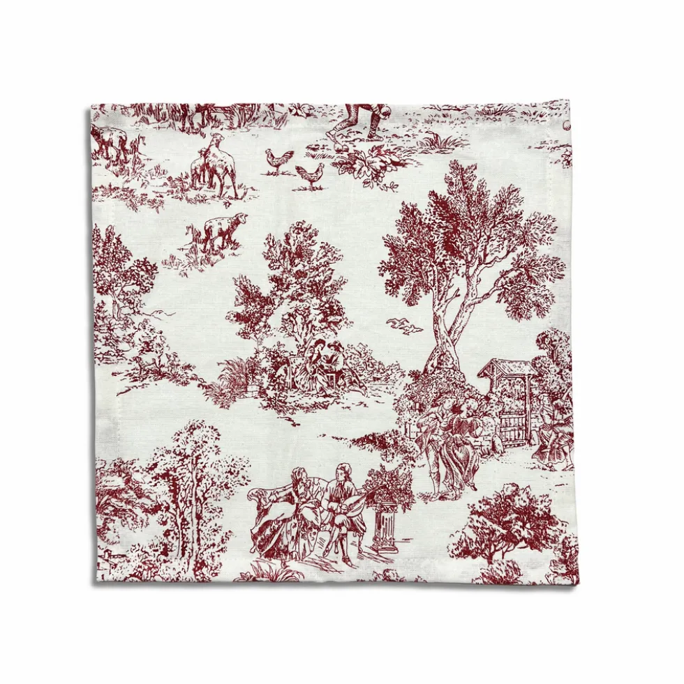 Tovagliolo su misura Toile de Jouy Bordeaux