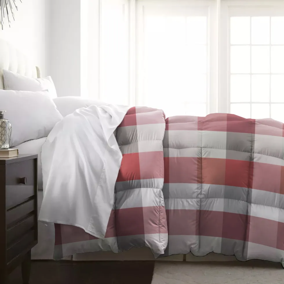 Trapunta matrimoniale Casia Rosso 260 x 260