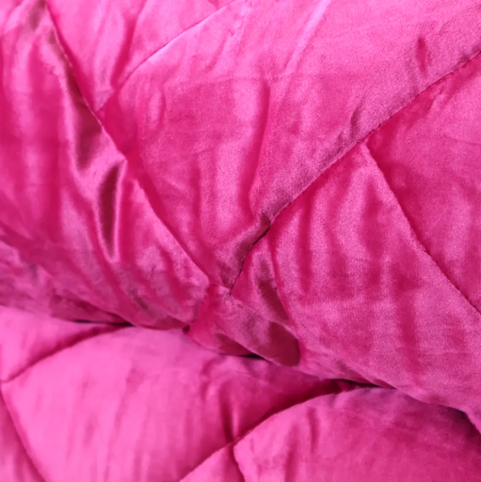 Trapunta matrimoniale Diaol Velvet Fuxia 260 x 260