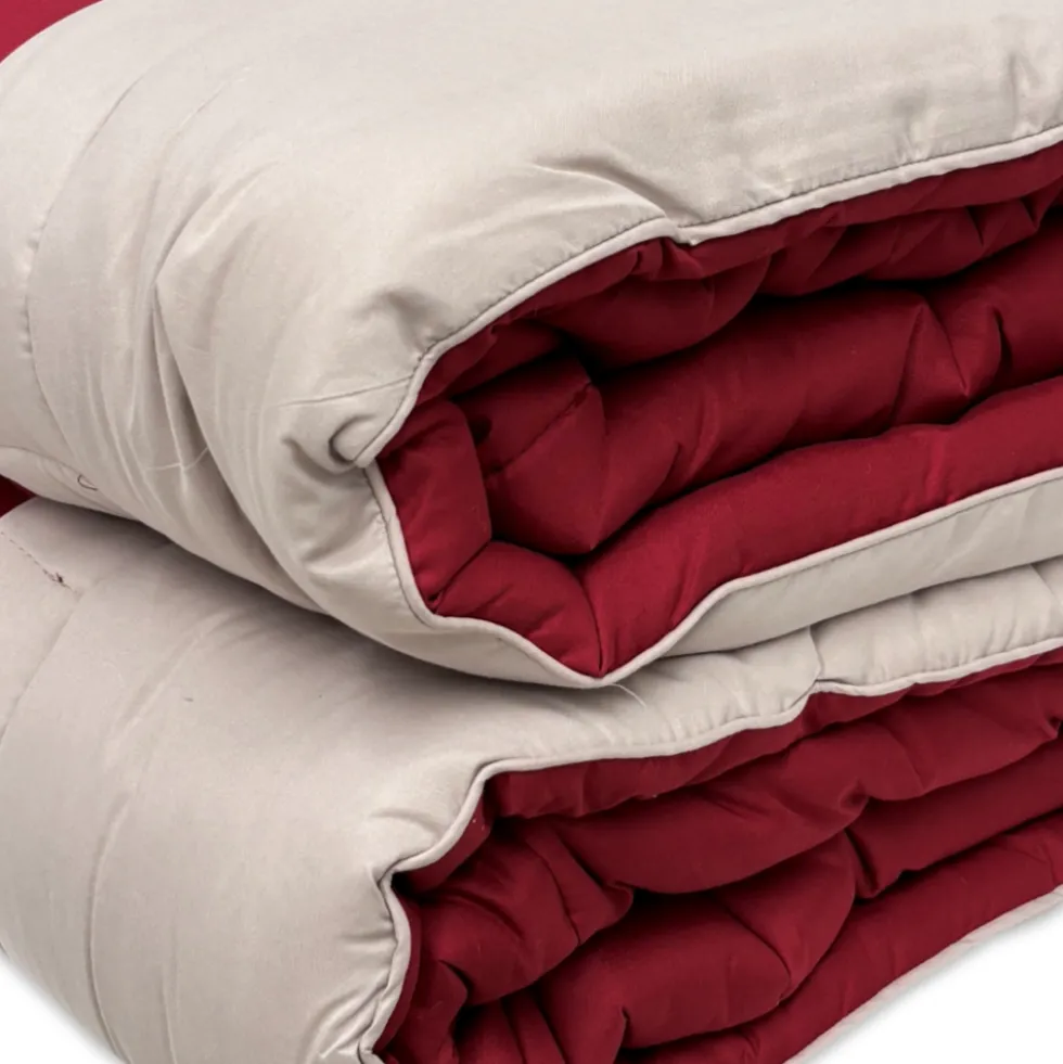 Trapunta matrimoniale Double face Double' Porpora 260 x 260