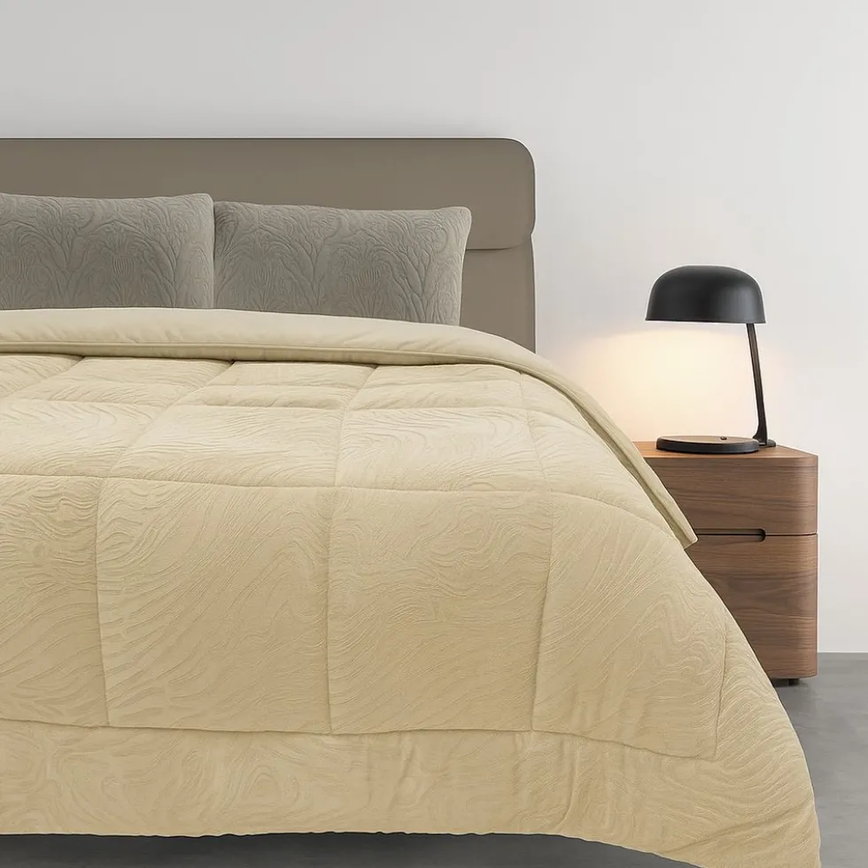 Trapunta Matrimoniale Luminus Crema 260 x 260