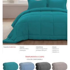 Trapunta Matrimoniale Pluma Fumo 250 x 250