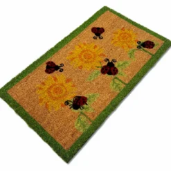 Zerbino Coccinelle e girasoli