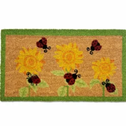 Zerbino Coccinelle e girasoli