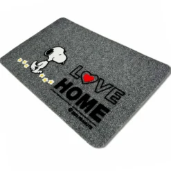 Zerbino grigio Snoopy Love home